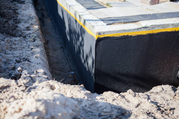Residential Foundation Crack Repair installation at a Alexandria, IN home by SJ Waterproofing Pros
