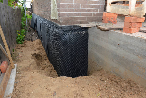 Expert waterproofing evaluation at a Alexandria, IN property